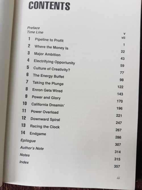 Enron, First Edition by Loren Fox