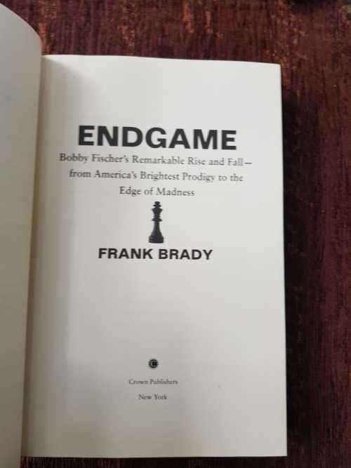 Endgame, First Edition by Frank Brady