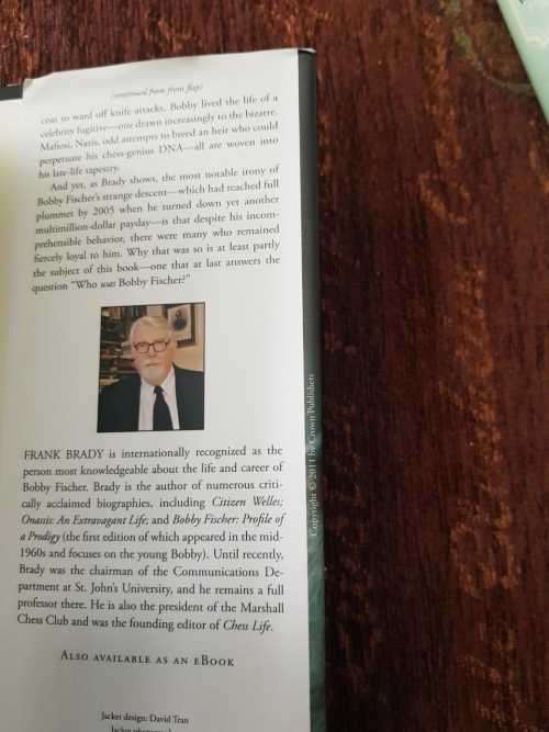 Endgame, First Edition by Frank Brady