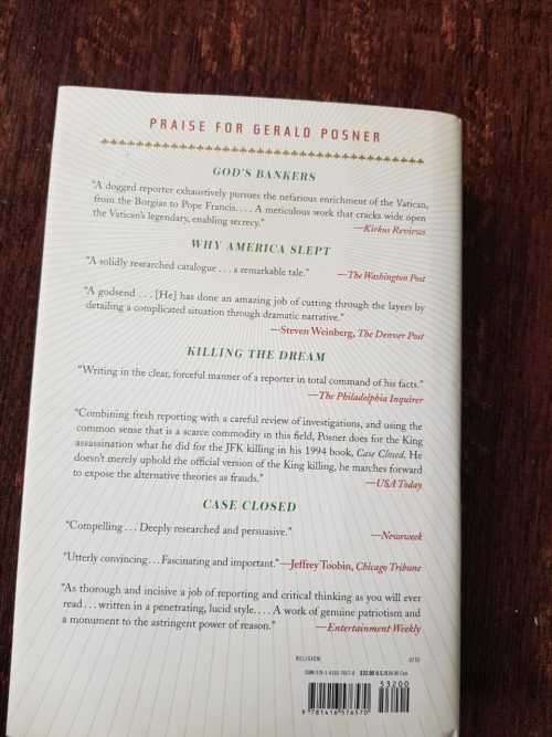 Gods Bankers  First Edition  by Gerald Posner