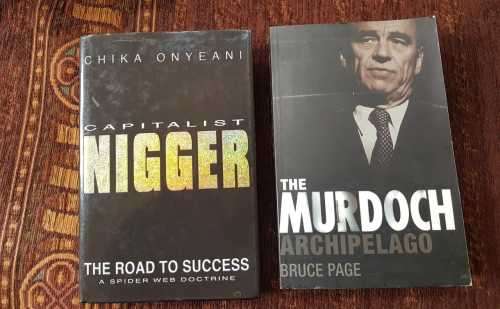 Capitalist Nigger AND The Murdoch Archipelago, First Editions. Set of two books R725