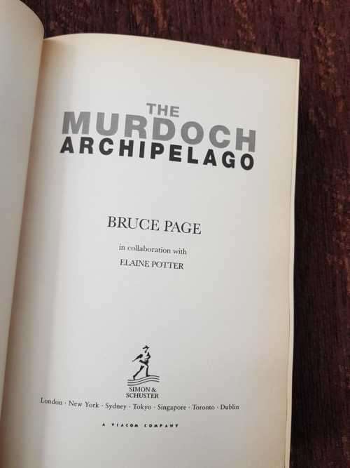 Capitalist Nigger AND The Murdoch Archipelago, First Editions. Set of two books R725