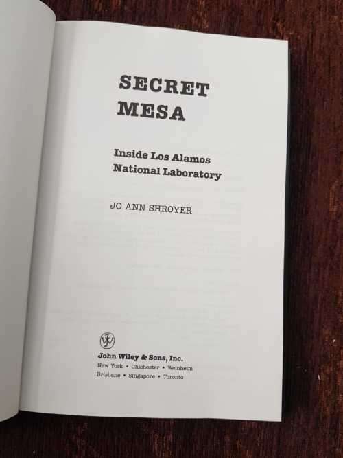Secret Mesa, First Edition by Jo Ann Shroyer