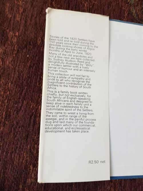FW De Klerk AND 1820 Settlers Stories, First Editions, two books R725