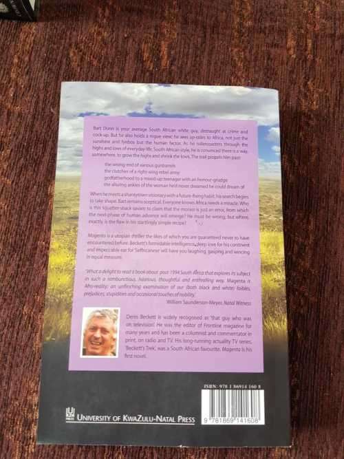Magenta, SIGNED Seeds of Anger, First Editions, 2 books