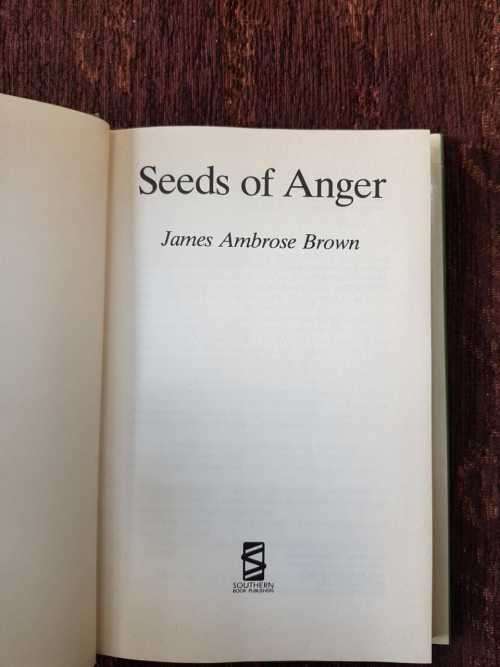 Magenta, SIGNED Seeds of Anger, First Editions, 2 books