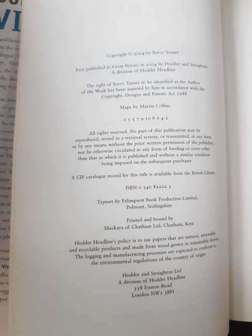 Countdown to Victory, First Edition by Barry Turner