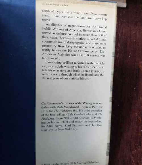 Loyalties, First Edition by Carl Bernstein
