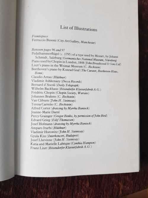 A Dictionary of Pianist, First Edition by Wilson Lyle