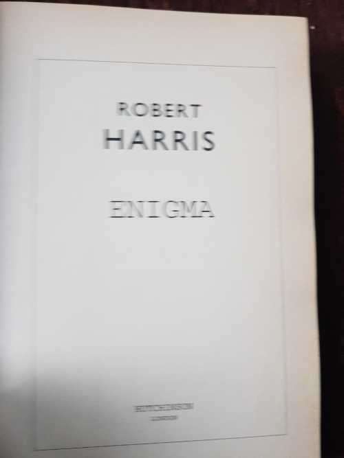 Enigma by Robert Harris