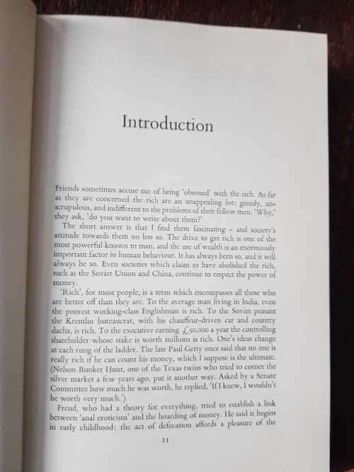 The Rich, First Edition by William Davis