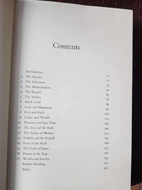 The Rich, First Edition by William Davis