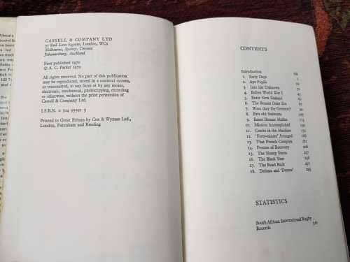 Ashes Victory AND The Springboks 1891-1970,