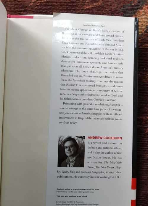 Rumsfeld, First Edition by Andrew Cockburn