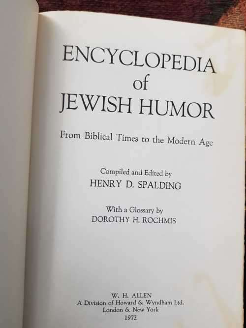 Encyclopaedia of Jewish Humor
