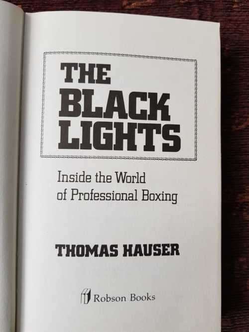 The Black Lights, First Edition by Thomas Mauser