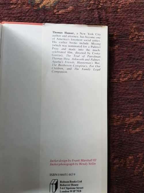 The Black Lights, First Edition by Thomas Mauser