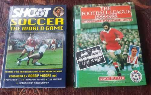 Shoot Soccer the World Game & The Football League 1888-1988, First Manchester United Football Soccer