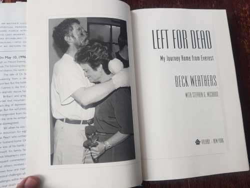 Left for Dead, First Edition by Beck Weathers with Stephen G. Michaud.
