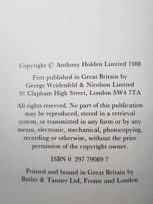 Olivier AND Oliver Reed, First Editions, set of two books R725