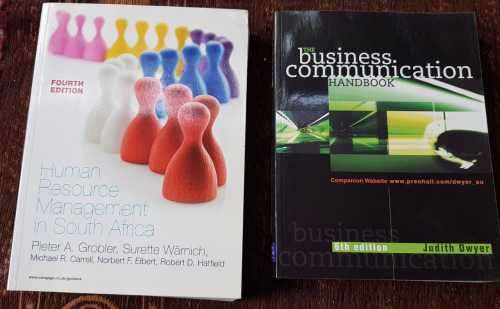 Human Resource Management in South Africa AND The Business Communication handbook by Judith Dwyer