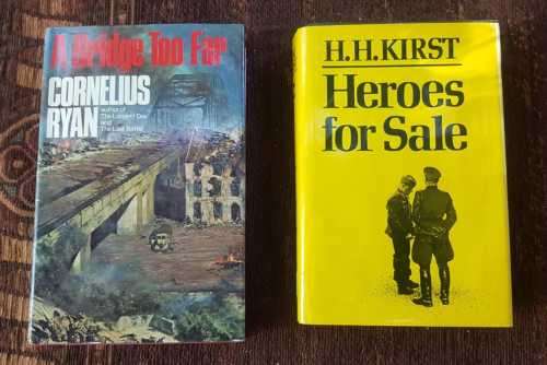 A Bridge Too Far AND Heroes for Sale, First Editions, set of two books