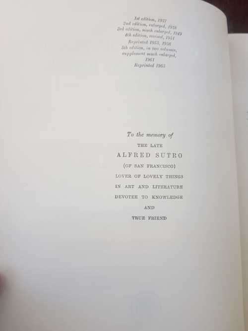 A Dictionary of Slang and unconventional English, First Edition by Eric Partridge