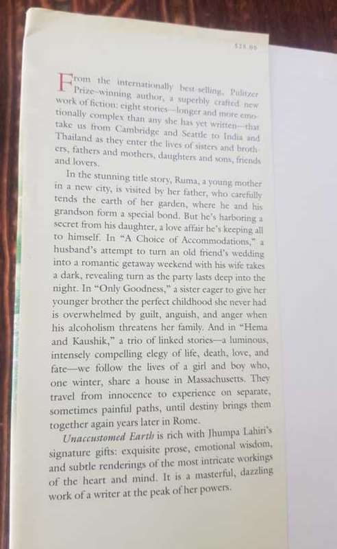 Unaccustomed Earth, First Edition by Jhumpa Lahiri