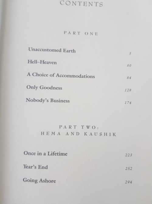 Unaccustomed Earth, First Edition by Jhumpa Lahiri