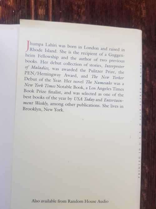 Unaccustomed Earth, First Edition by Jhumpa Lahiri