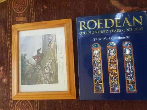 Roedean, One Hundred Years, First Edition 1903-2003  AND Framed print