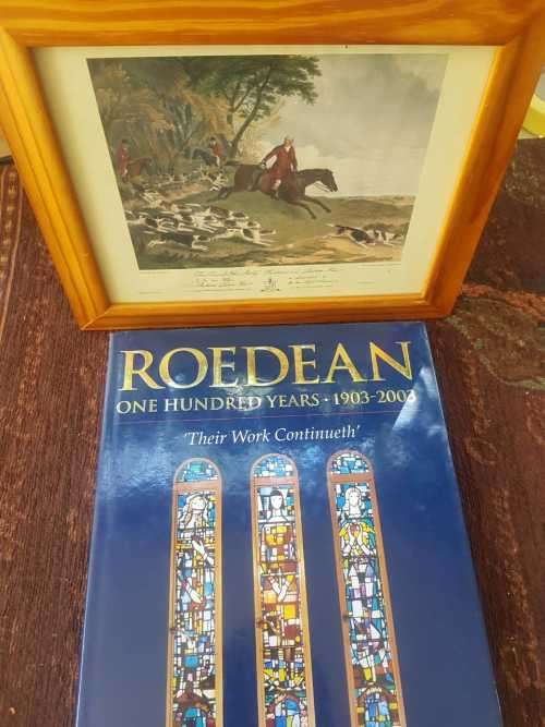 Roedean, One Hundred Years, First Edition 1903-2003  AND Framed print