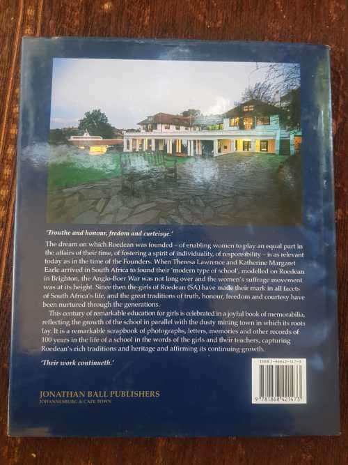 Roedean, One Hundred Years, First Edition 1903-2003  AND Framed print
