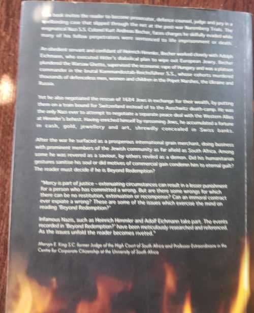 Beyond Redemption, First Edition by Harold Serebro with Jacques Sellscop