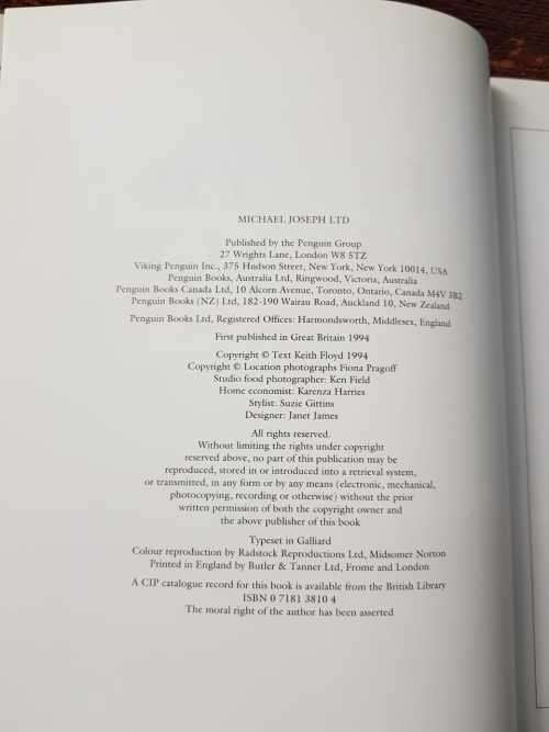 Floyd on Italy, First Edition, by Keith Floyd