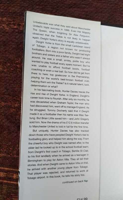 Dwight York, First Edition by Hunter Davies