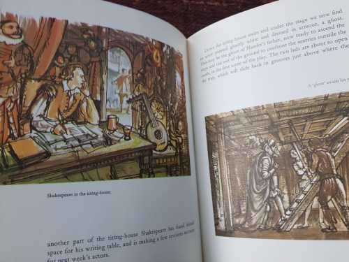 Shakespeares Theatre  by C. Walter Hodges