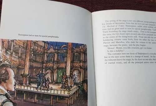 Shakespeares Theatre  by C. Walter Hodges