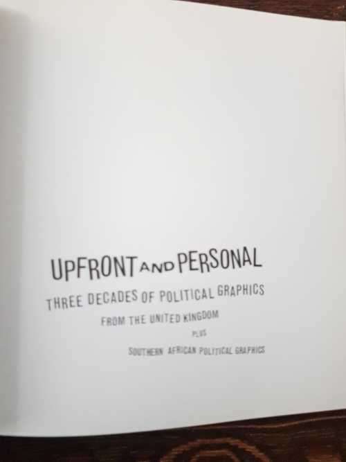 Upfront and Personal, First Edition