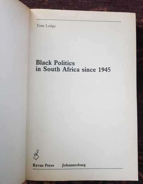 Black Politics in South Africa and Debbie go Home