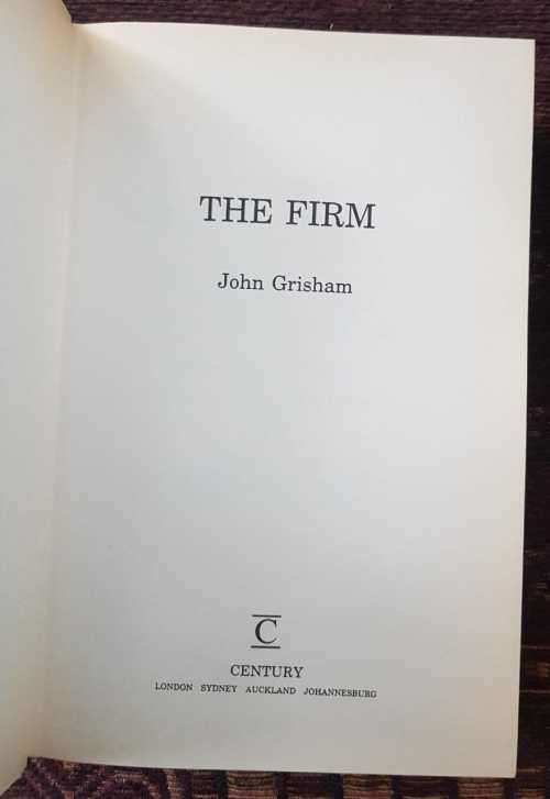 The Firm by John Grisham