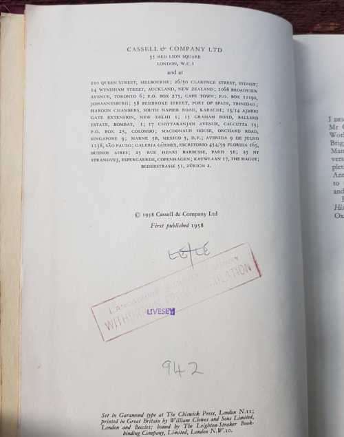 First Editions, A History of the English Speaking People AND Smuts the Sanguine Years 1870-1919