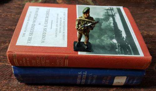 Winston Churchill & The Second World War, First Editions & Delprado Commando figurine