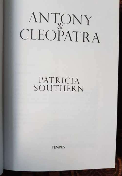 Anthony and Cleopatra First Edition by Patricia Southern