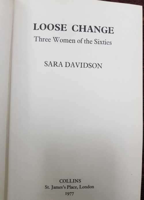 Loose, First Edition by Sarah Davidson