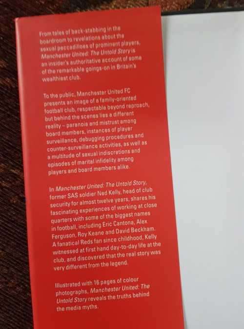 Manchester United, First Edition by Ned Kelly with Eric Brown