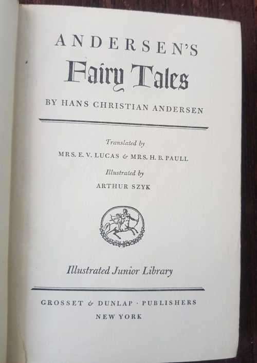 Anderson Fairytales AND 20,000 Leagues under the Sea