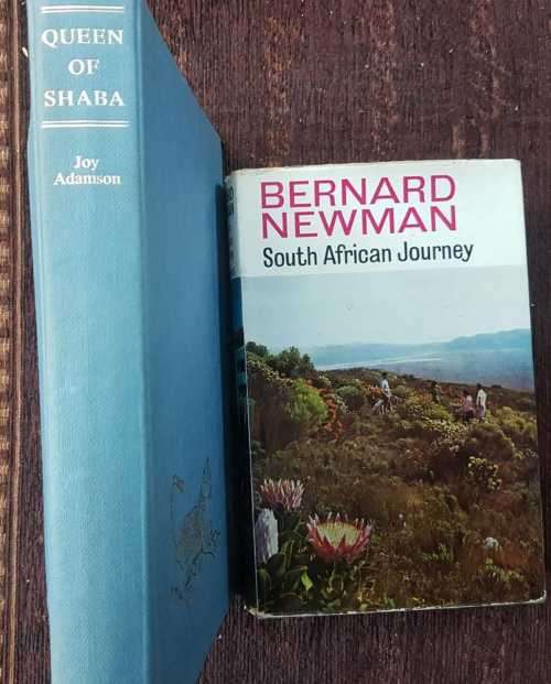 Queen of Shaba AND South African Journey, First Editions