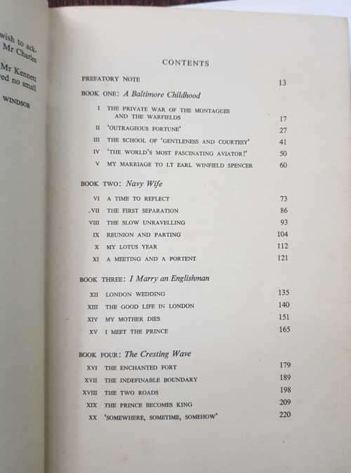 Duchess of Windsor AND Diana, Princess of Wales, First Editions