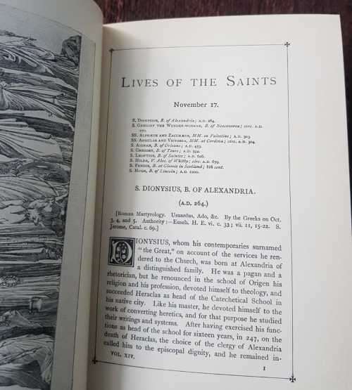 The Lives of the Saints, First Edition by Rev S. Baring-Gould
